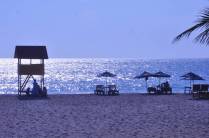 A praia de Zicatela, em Puerto Escondido, na costa de Oaxaca, no litoral Pacífico do México